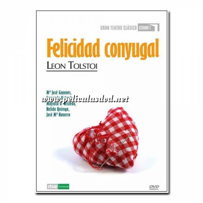 Imagen Teatro Clásico Colección DVD Teatro Clásico en Español - Felicidad Conyugal (Últimas Unidades) 